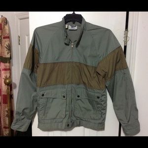 Vintage Lacoste Izod Zip up Windbreaker Jacket